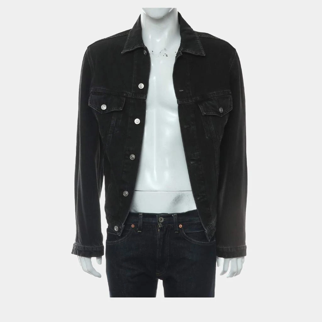 Balenciaga Balenciaga Black Cotton Denim Jacket IT Women 44 2