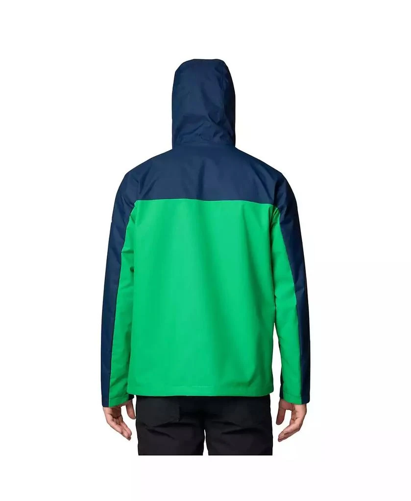 Columbia Men's Navy Notre Dame Fighting Irish Field Bound Omni-Tech Full-Zip Jacket 2