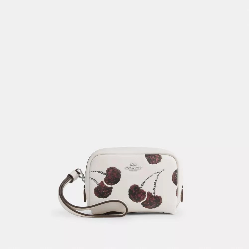 Coach Pouch Wristlet With Cherry Print from Coach Outlet