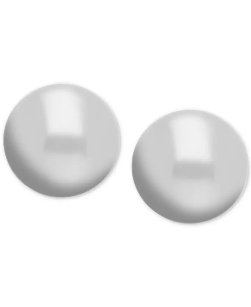 Essentials Ball Stud Silver Plate Earrings 1