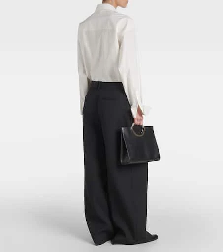 The Row Roysin wool wide-leg pants 3