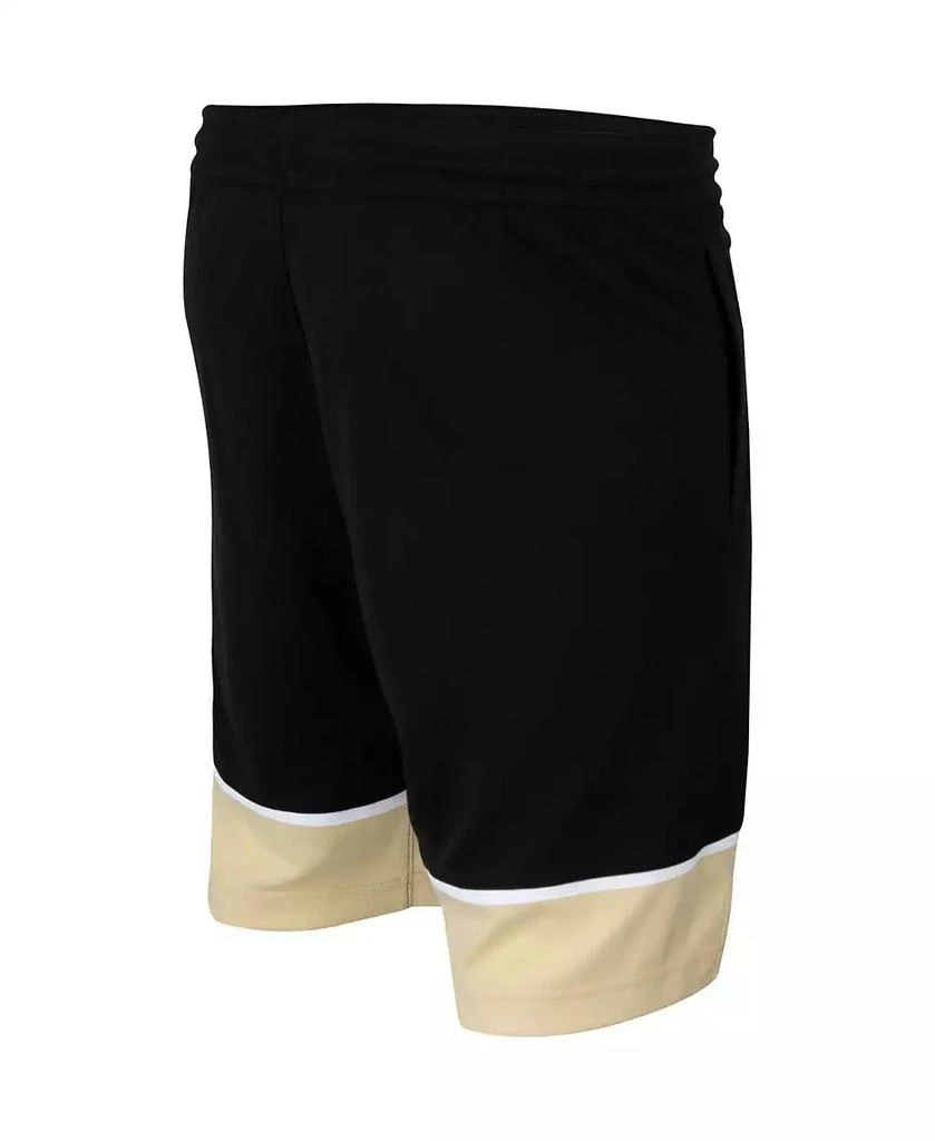 NIKE Men's Black Wake Forest Demon Deacons Team Logo Replica Basketball Shorts 2