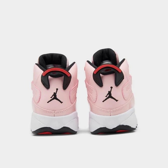Jordan Girls' Little Kids' Air Jordan 6 Rings Basketball Shoes 4