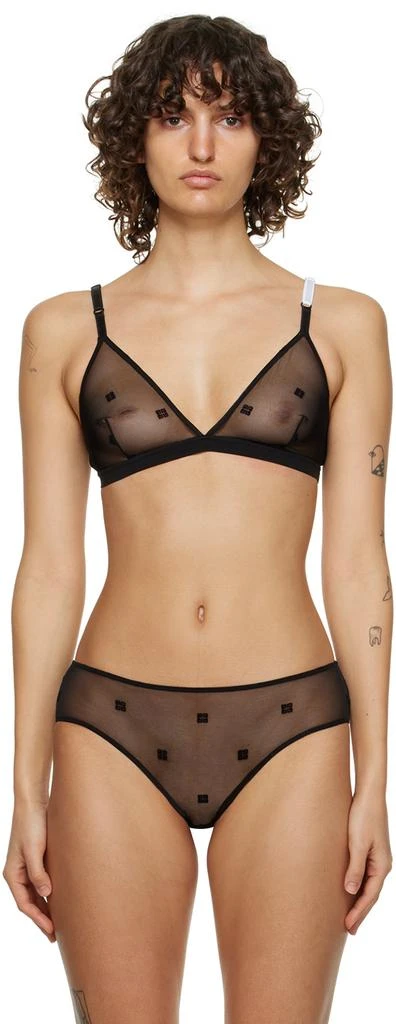 Givenchy Black 4G Bra 1