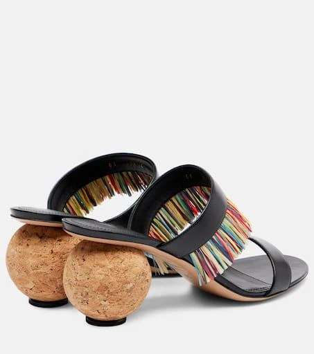 Salvatore Ferragamo Fer fringed sandals 2