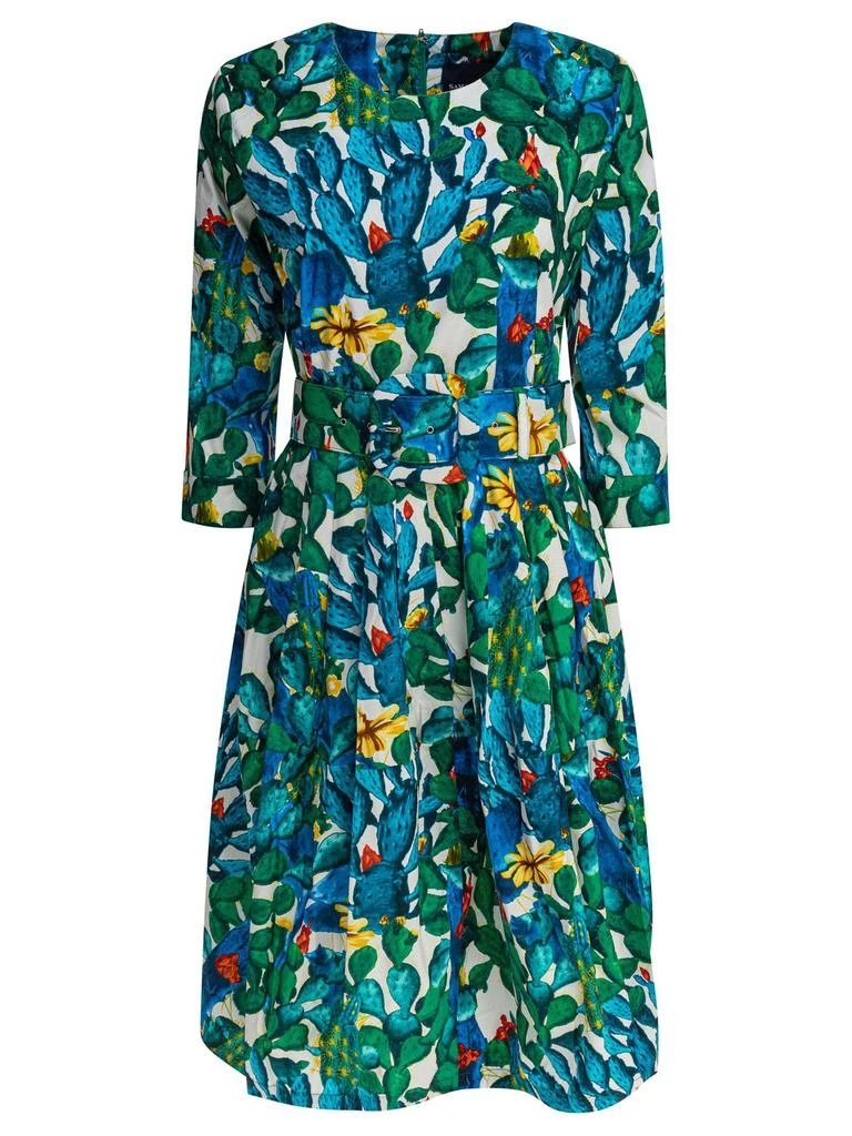 SAMANTHA SUNG Samantha Sung Rachel Belted Dress 1
