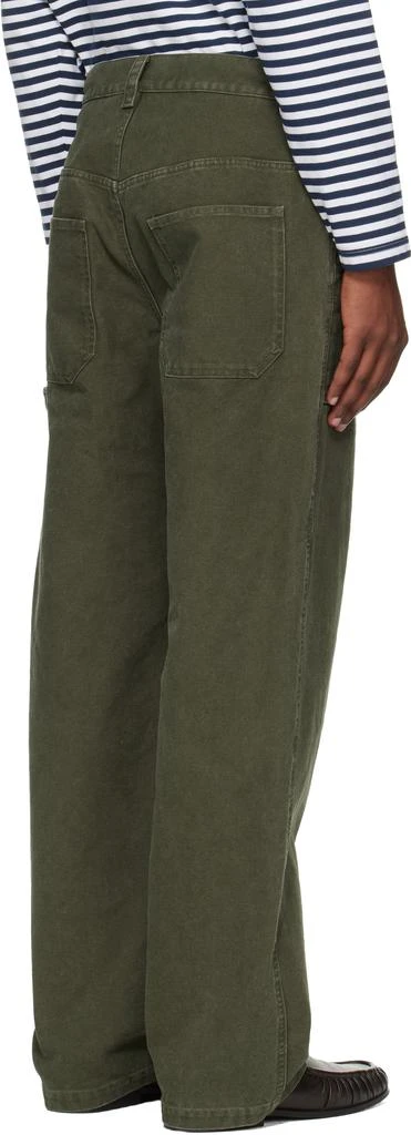 Isabel Marant Khaki Albo Trousers 3