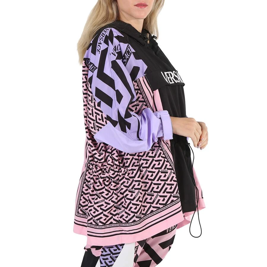 Versace Ladies Greca Combo Hooded Parka 2