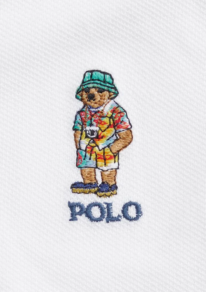 Ralph Lauren Baby Boys Bear Cotton Polo Shirt & Chino Short Set 3