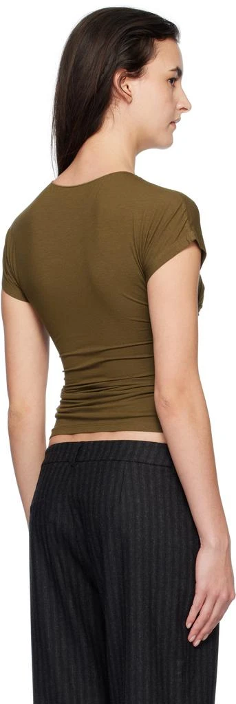 Paloma Wool Khaki Victoria T-shirt 3