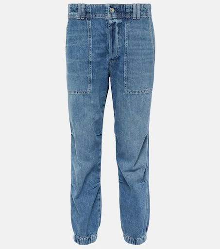 Citizens of Humanity Agni mid-rise twill tapered pants 1