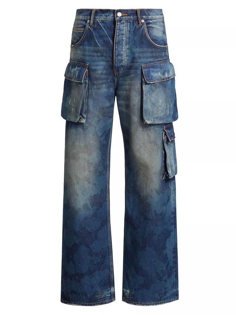 Purple Brand D-Triple Denim Cargo Jeans 1