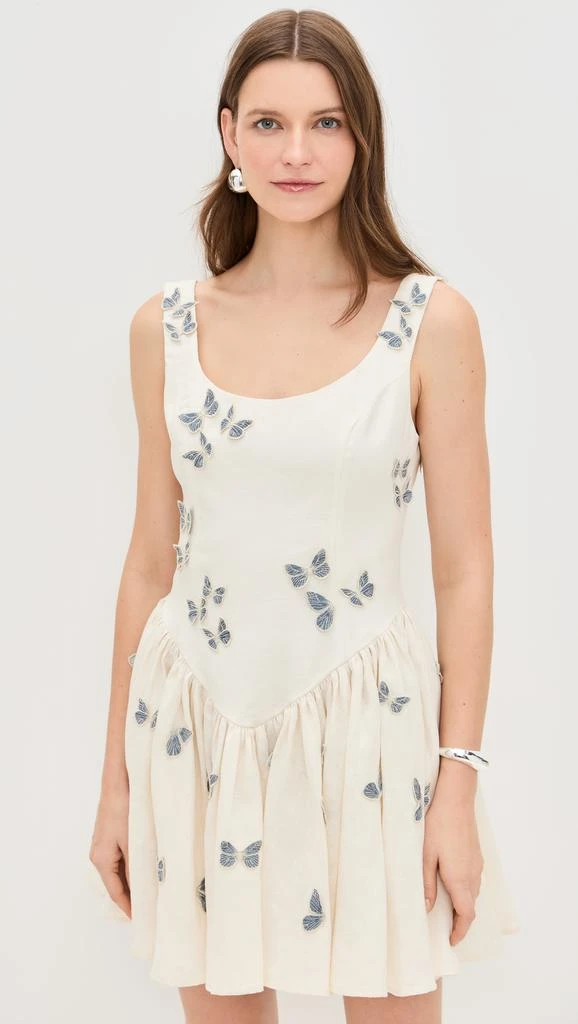 Agua by Agua Bendita Pluma Lymanopoda Mini Dress 6