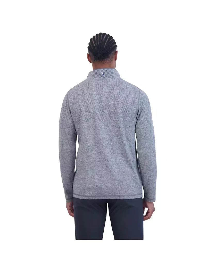 Ben Sherman Men's Seamless Knit Quarter Zip Sweatshirt 2