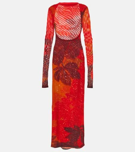 SIR. Libertine printed cutout maxi dress 1