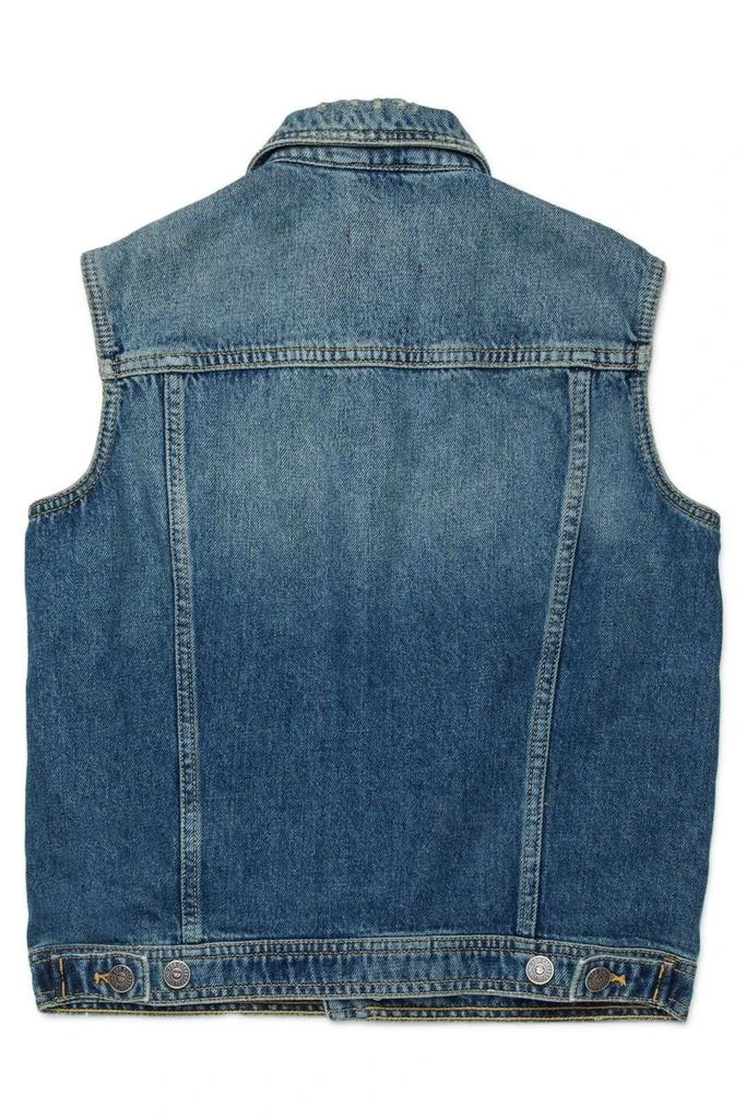 Diesel Diesel Kids Sleeveless Denim Jacket 2