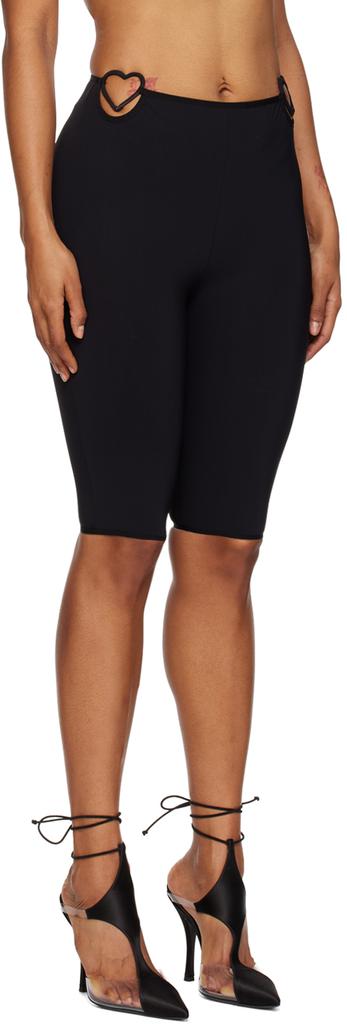 Nensi Dojaka Black Biker Shorts