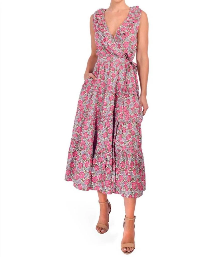 Love The Label Love The Label - Remy Maxi Wrap Dress 1