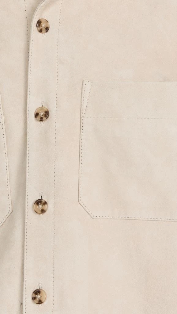 Club Monaco Suede Shirt Jacket 5