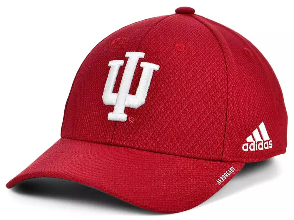 Adidas Indiana Hoosiers Sideline Coaches Flex Cap 1