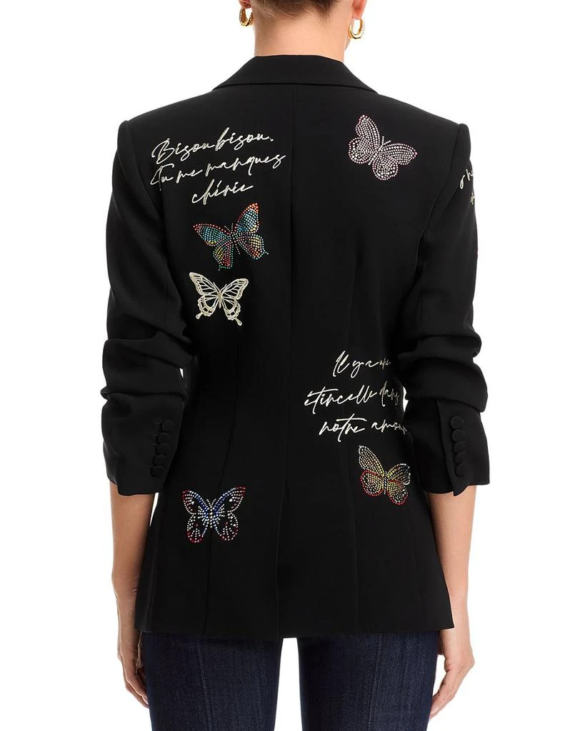 Cinq à Sept Butterfly Loveletter Scrunched Cheyenne Blazer 3