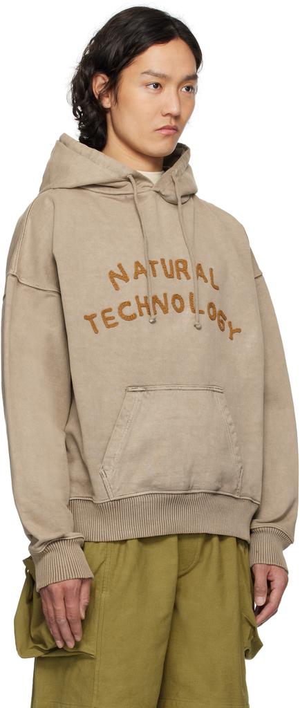 Story mfg. Brown Geo Hoodie