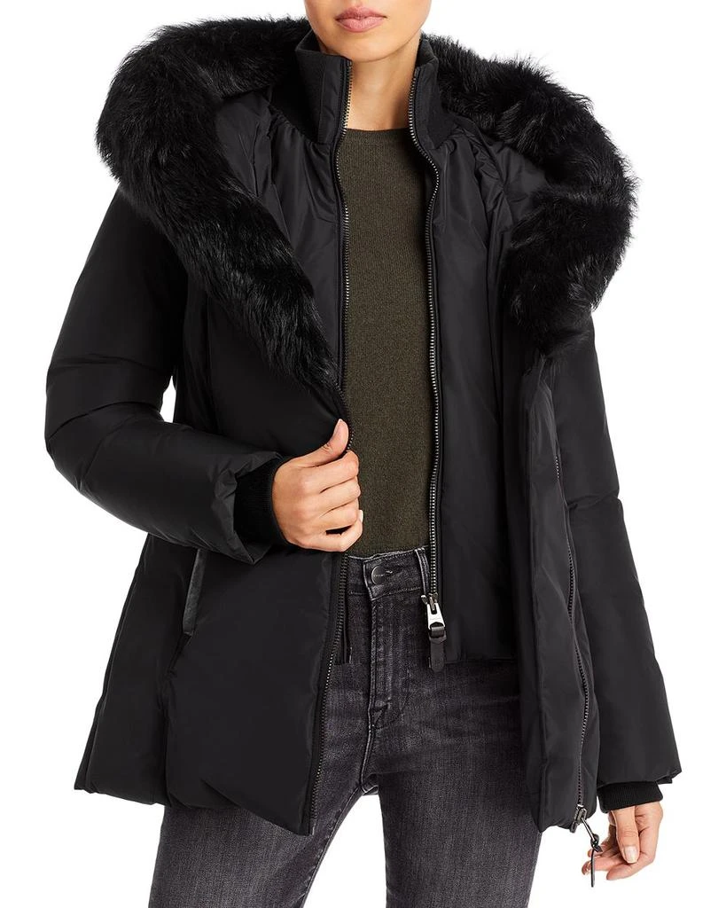 Mackage Adali Hooded Shearling Down Jacket 5