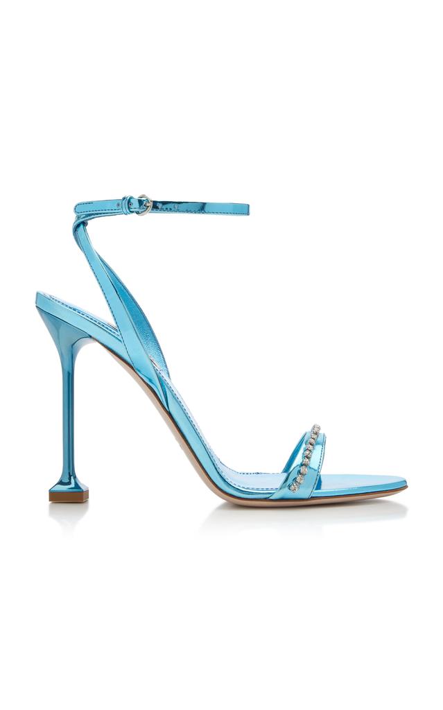 Miu Miu Patent leather sandals with buckles - Sandals