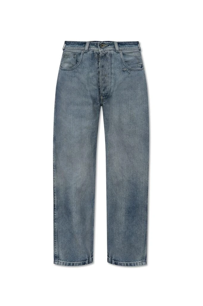 MAISON MARGIELA Maison Margiela High-Waist Distressed Jeans 1