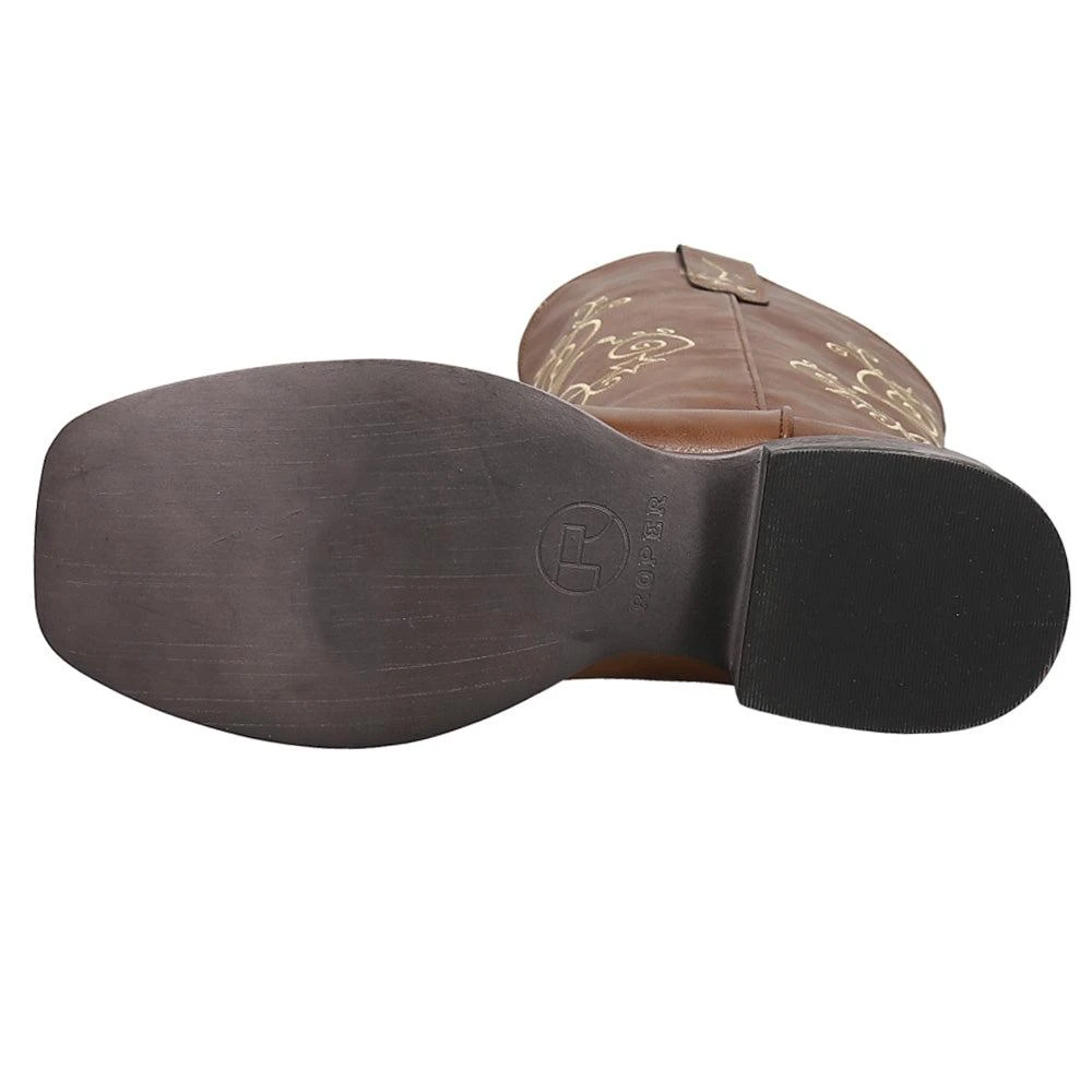 Roper Aster Embroidered Square Toe Cowboy Boots 5