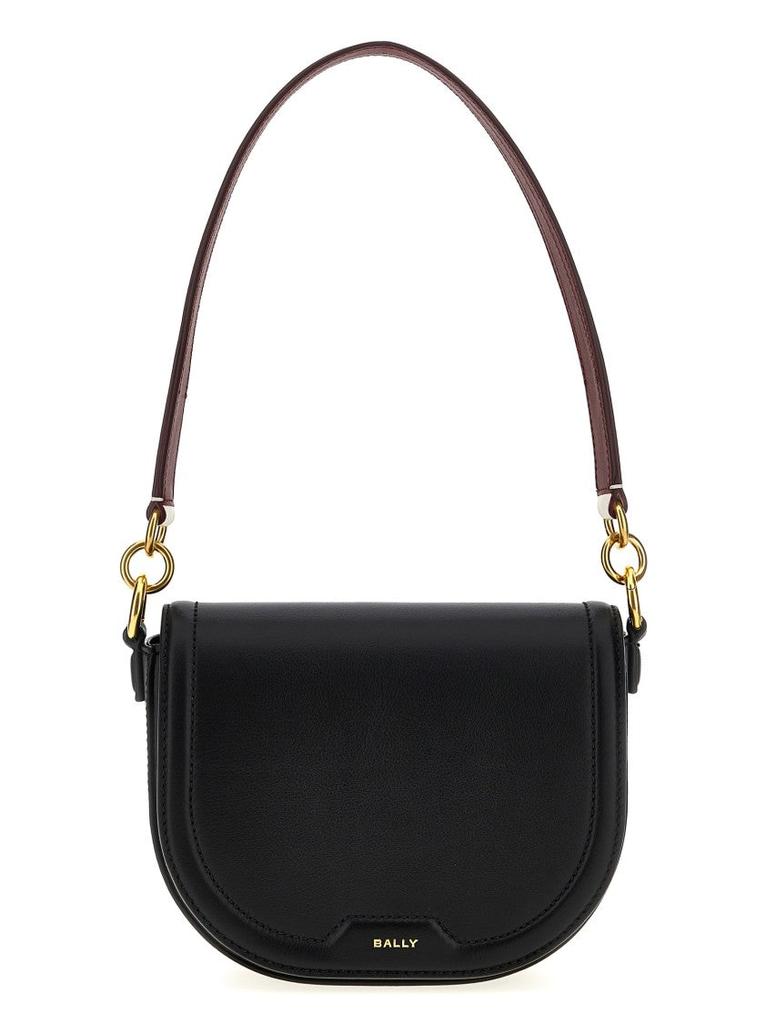 【送料&関税込】Bally Deco Daily S Shoulder Bag In Black Lea Bally Deco Daily S Shoulder Bag In Black Leather | ModeSens