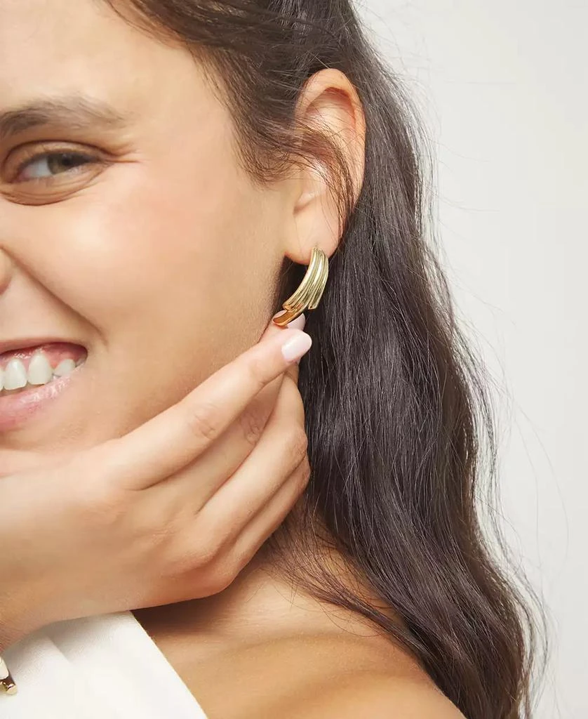 UNOde50 18K Gold Plated Earrings 3