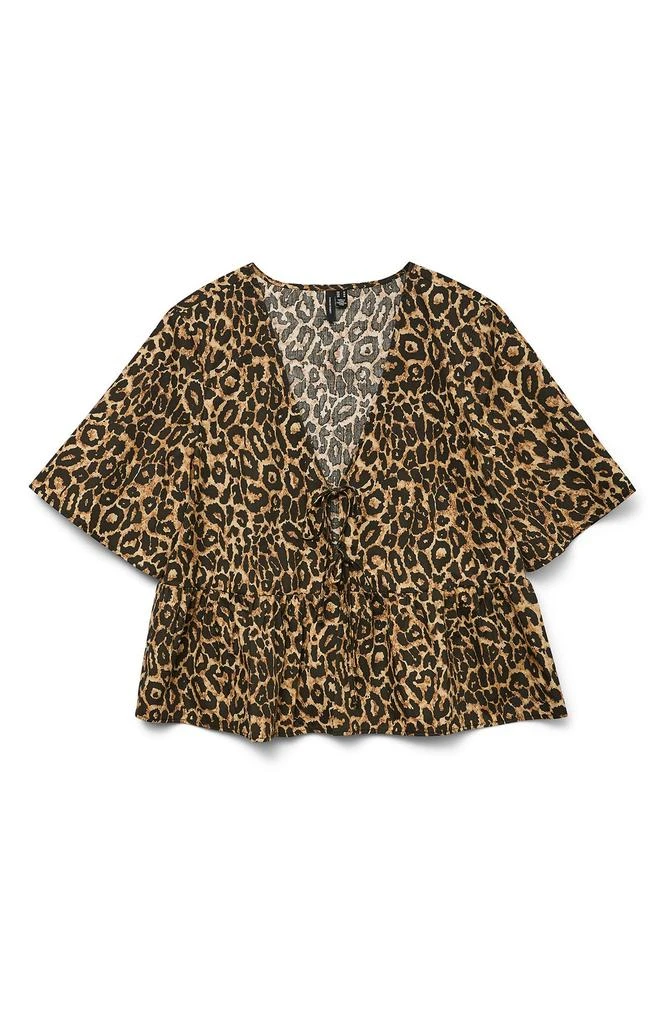 VERO MODA Lira Tie Front Top 1