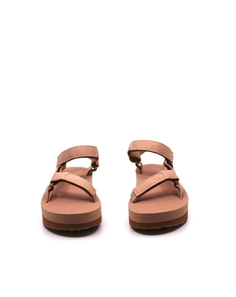 Teva Women's Flatform Universal Sandal In Maple Sugar/lion 3