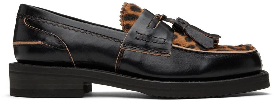 Our Legacy Black & Brown Tassel Loafer 1