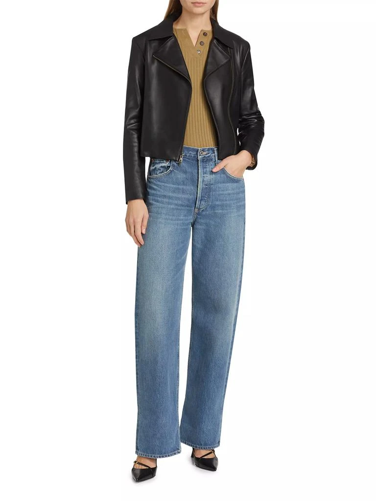 Vince Leather Moto Jacket 2