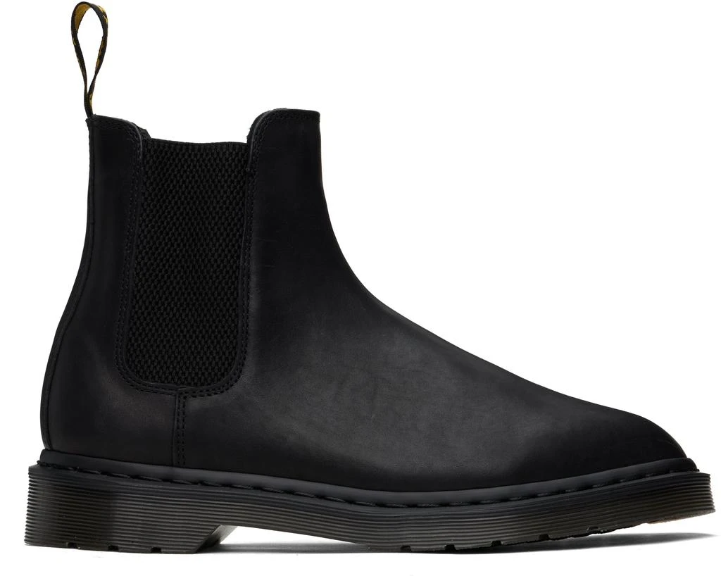 Dr. Martens Black Graeme Analine Leather Chelsea Boots 1