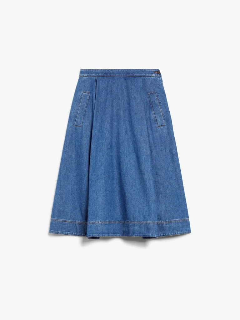 Weekend Max Mara Cotton denim skirt 4
