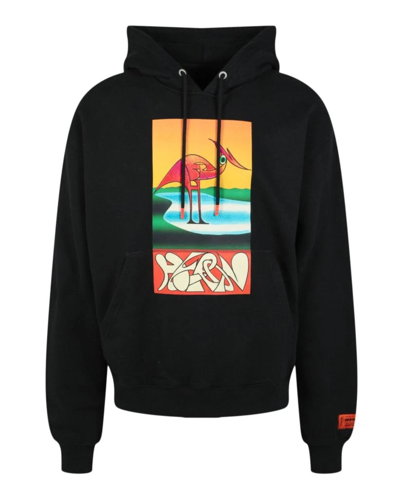 Heron Preston Heron Abstract Hoodie 1