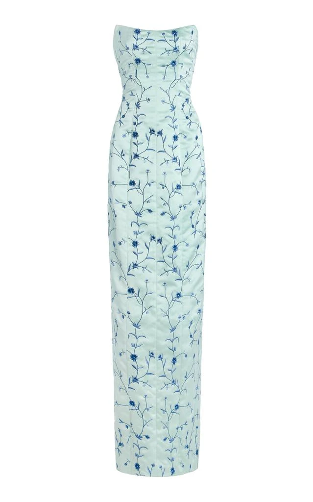 Markarian Markarian - Odessa Embroidered Satin Gown - Green - US 0 - Moda Operandi - Dresses & Skirts - BeyondStyle Markarian Markarian - Odessa Embroidered Satin Gown - Green - US 0 - Moda Operandi - Dresses & Skirts - BeyondStyle