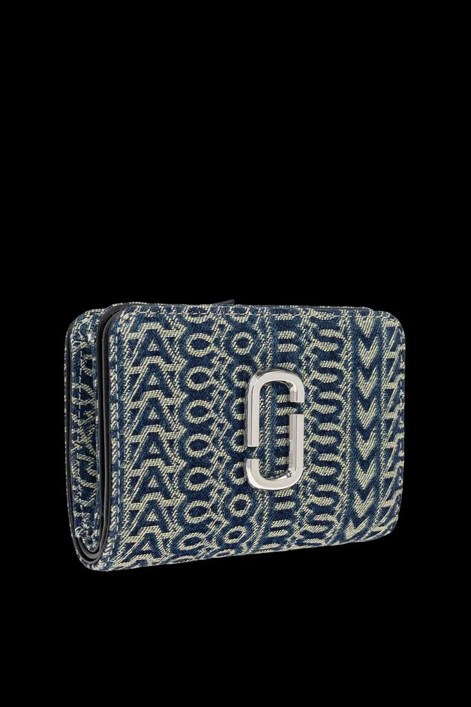 Marc Jacobs Marc Jacobs The Monogram Denim J Marc Mini Compact Wallet 3
