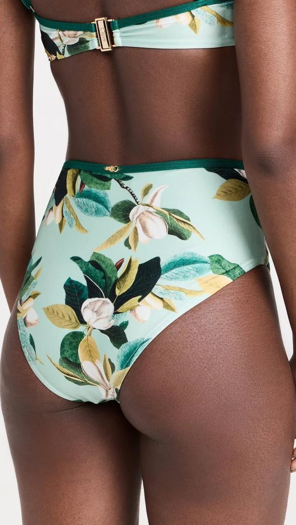 PatBO Magnolia High Leg Bikini Bottoms 2