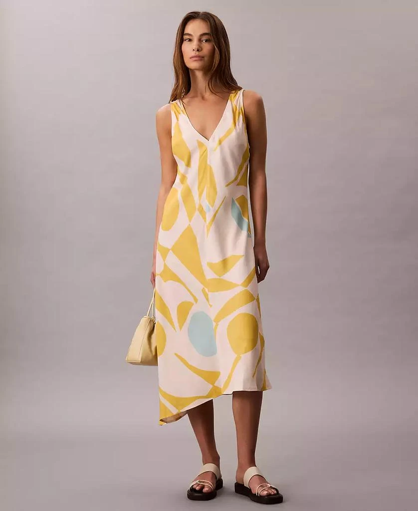 Shop Women's Geo-Print Asymmetrical-Hem Midi Dress on Sale at BeyondStyle   Get 66% Off Women's Geo-Print Asymmetrical-Hem Midi Dress with Limited-Time  Flash Deals, Exclusive Discounts, and Special Offers. Enjoy Unbeatable  Savings on