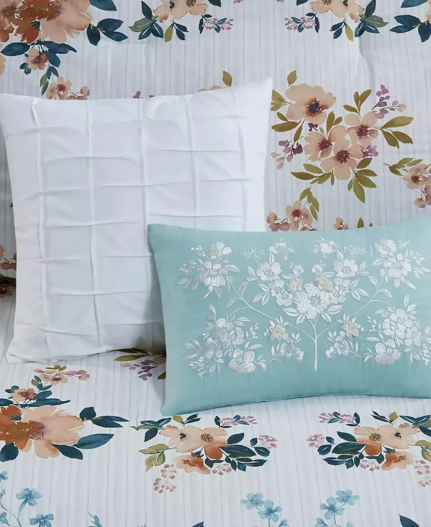 Madison Park Jules Cotton Floral 5-Pc. Comforter Set 10
