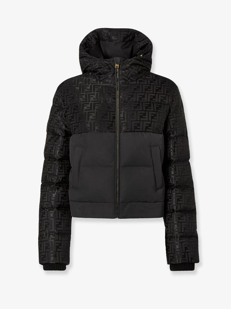 Fendi Down Jacket with FF Jacquard insert 1