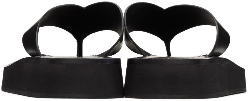 The Row Black Ginza Sandals 2