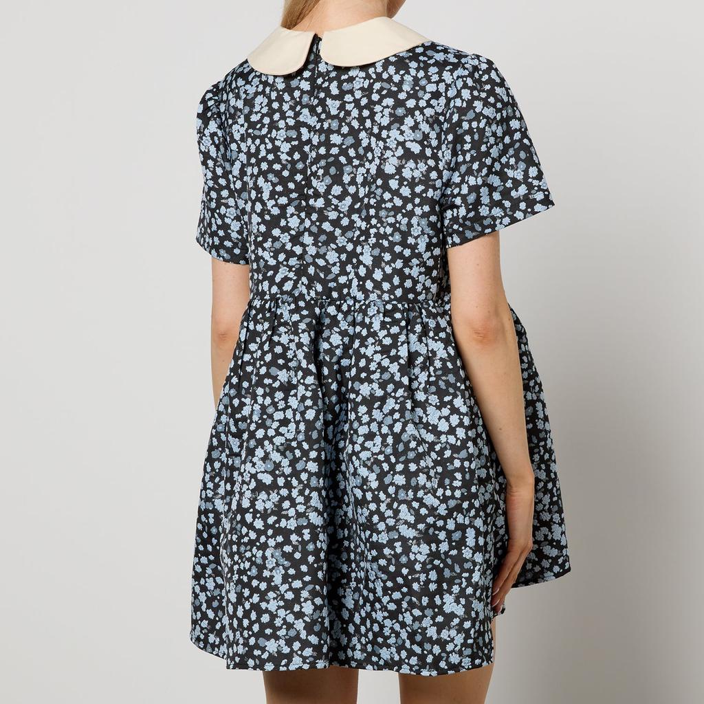Sister Jane Sister Jane Floral Cloqué Mini Dress