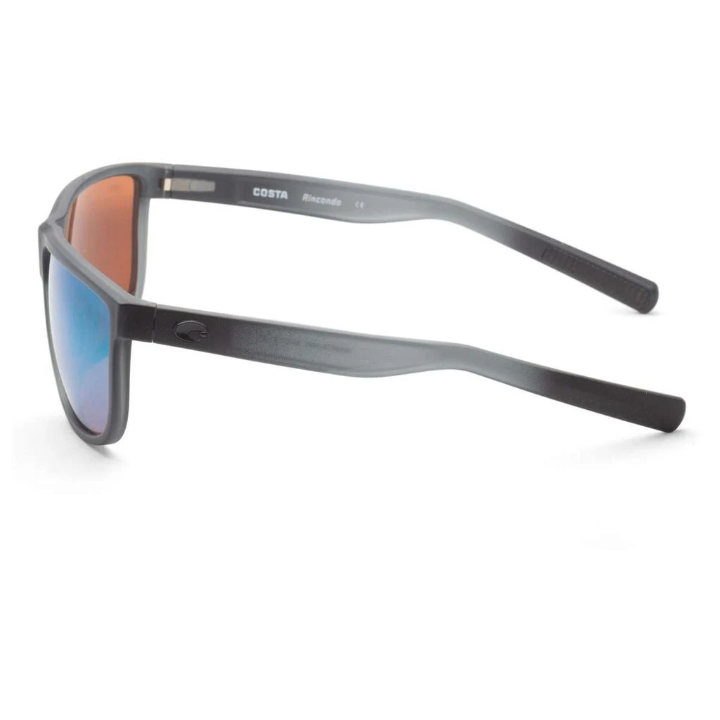 Costa Del Mar Costa del Mar Men's Black Square Polarized Sunglasses 2
