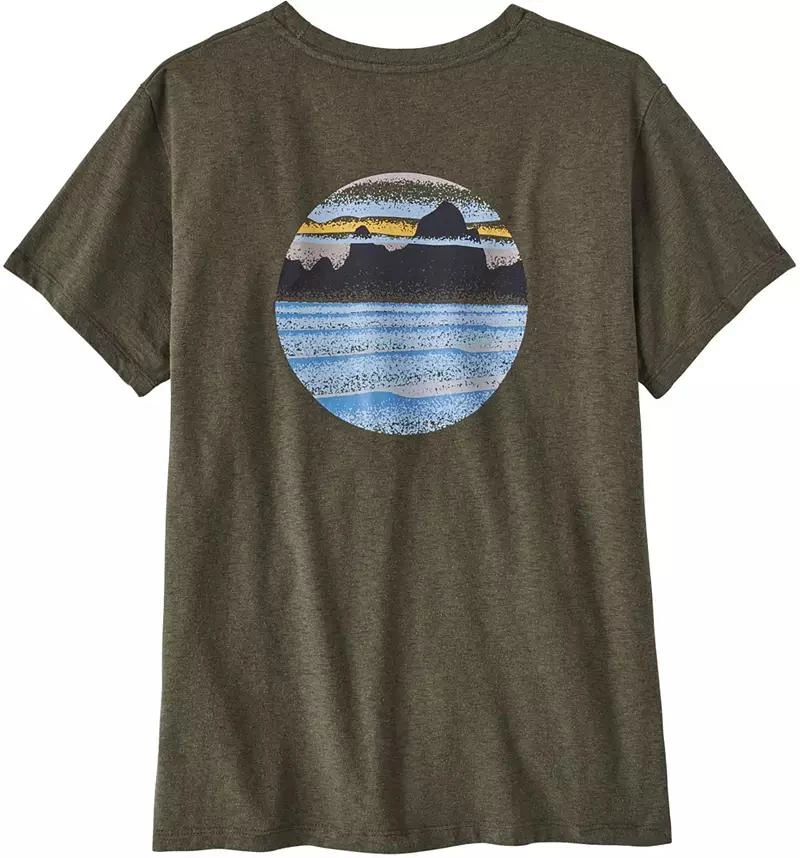 Patagonia Patagonia Women's Skyline Stencil Responsibili-Tee Shirt 3