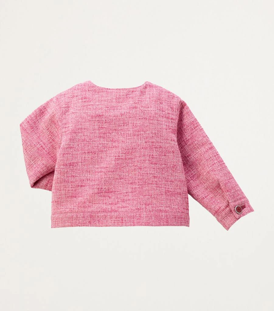 Miki House Tweed Embroidered Chieco Cardigan (2-7 Years) 6